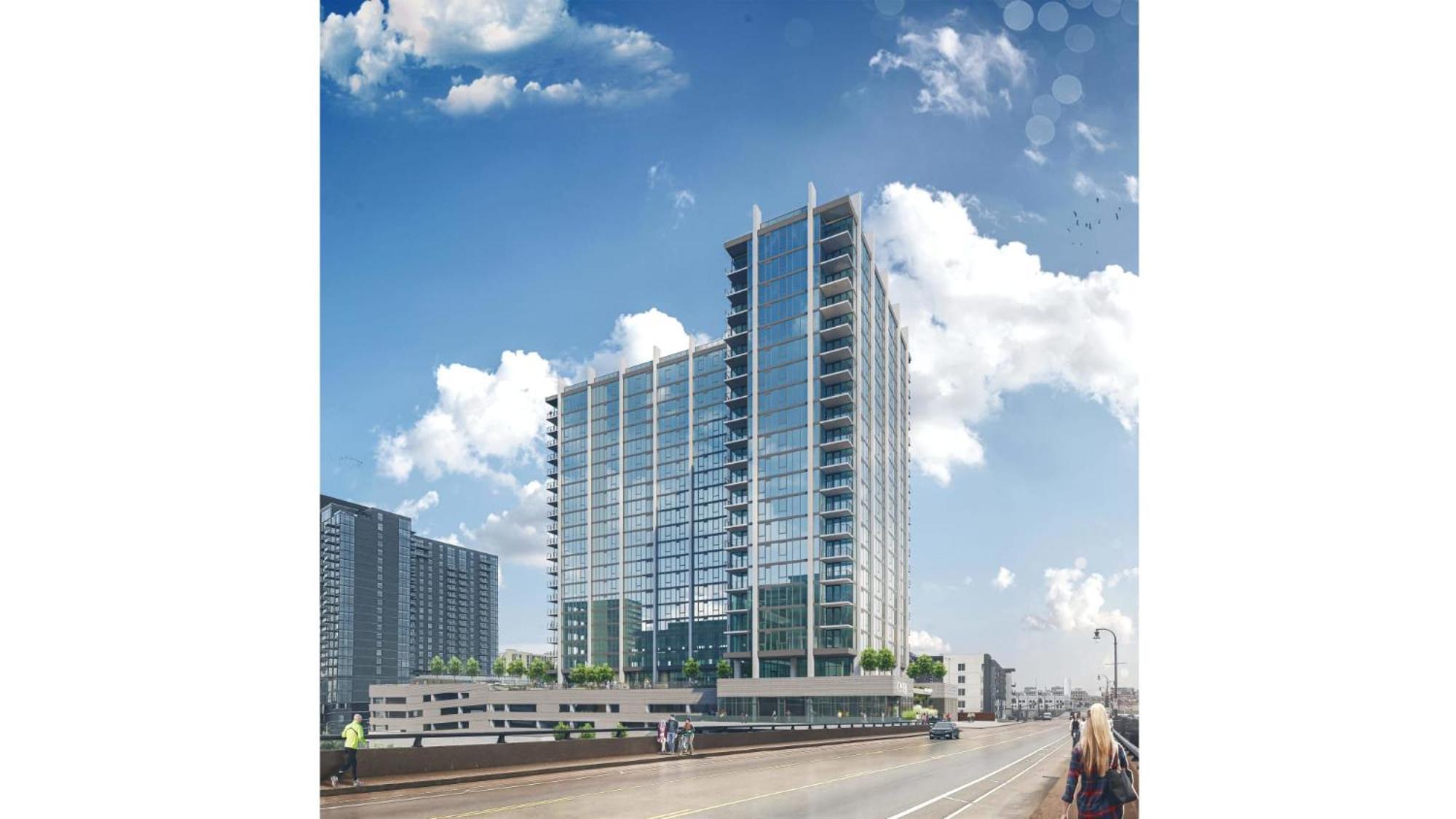 Contemporary City Living Apartments In Nashville Bagian luar foto